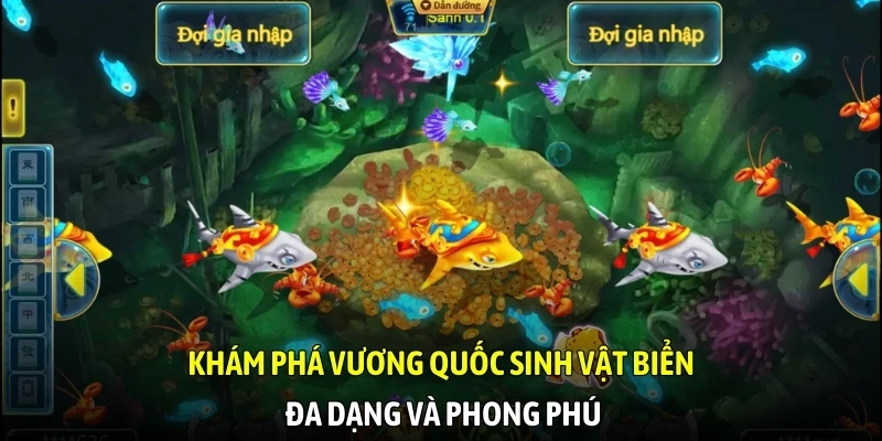 Khám phá vương quốc sinh vật biển đa dạng và phong phú